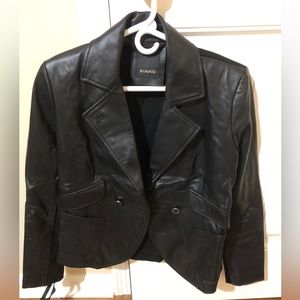 Pinko leather jacket